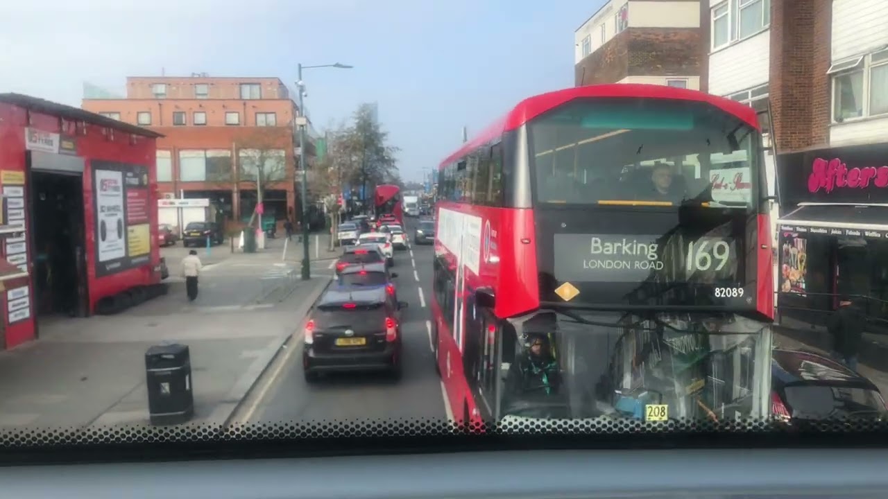 London Buses Route 169 82124 Stagecoach Ilford