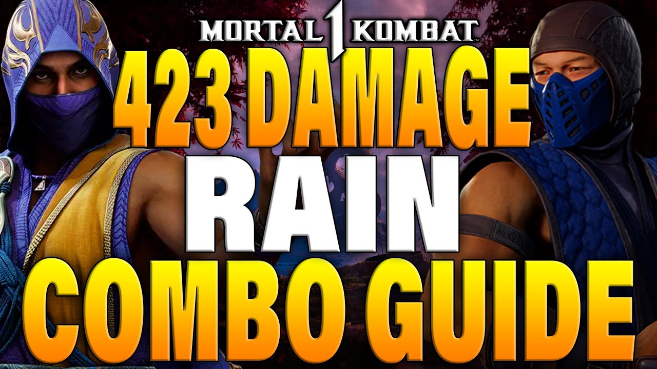 Mortal Kombat 1 Rain Combos - Mortal Kombat 1 Rain Combo Tutorial Subzero Cameo