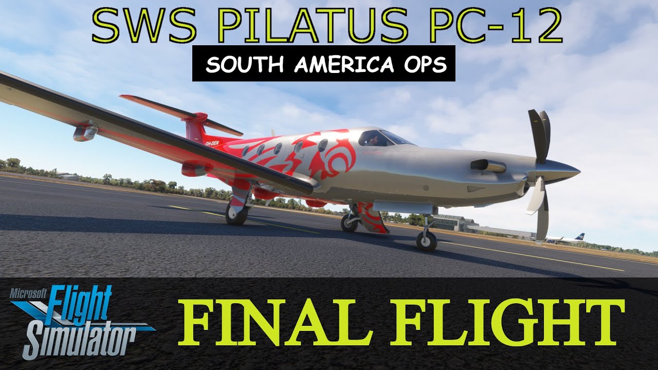 Microsoft Flight Simulator 2020 | Pilatus PC-12 Full RNAV Approach & Landing in Guyana | Episode 240