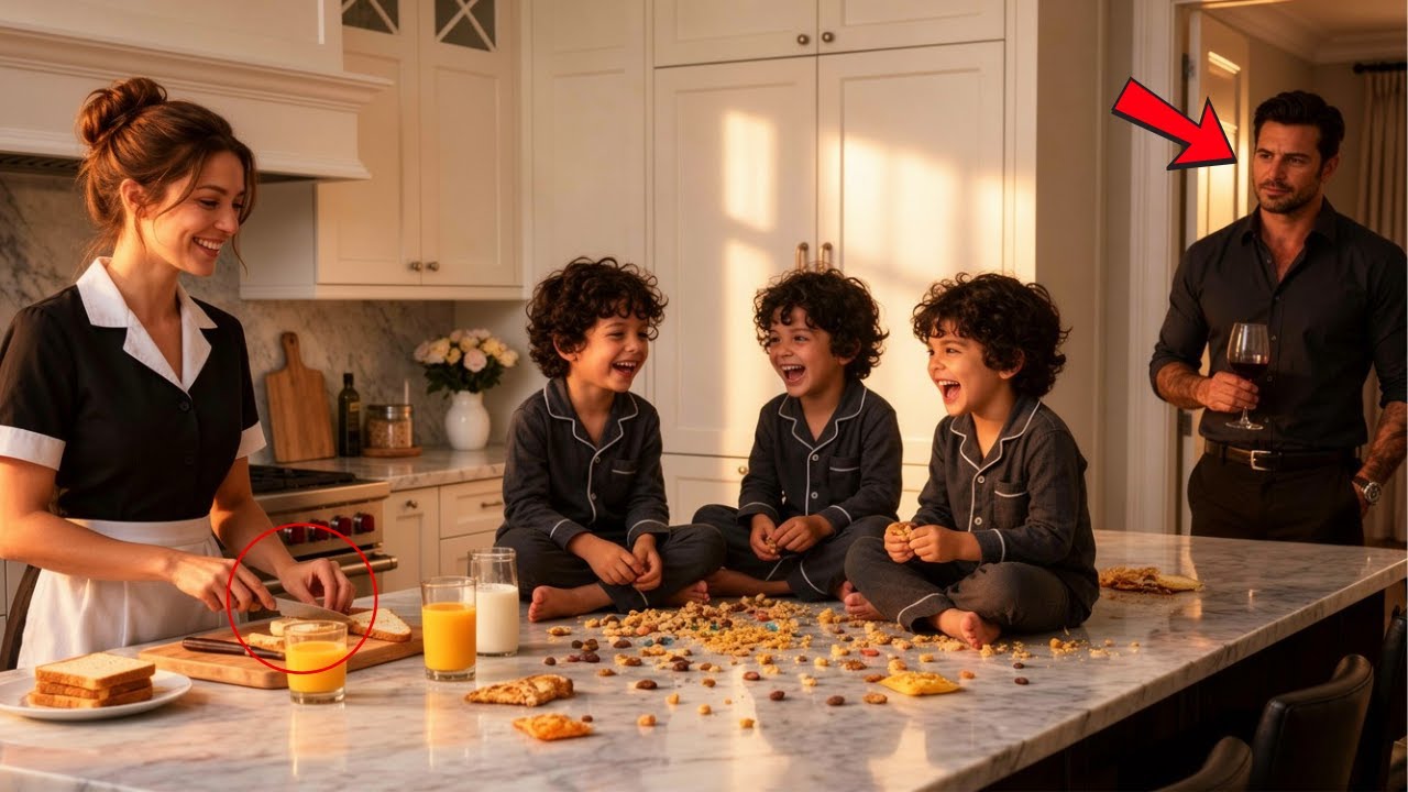 No Nanny Lasted 72 Hours With Mafia Boss Wild Triplets —Until A Broke Single Mom Made Three Boys Cry