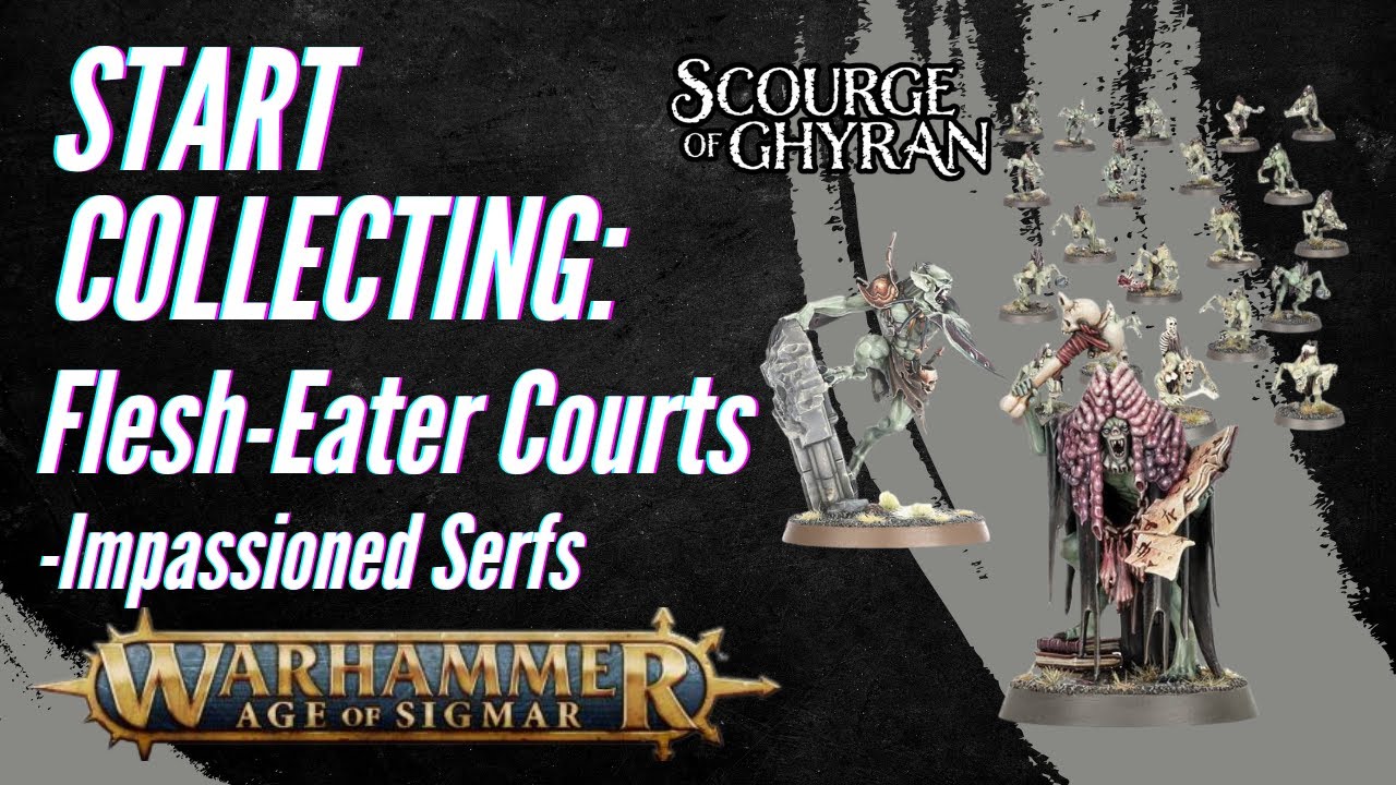 Start Collecting Warhammer Age of Sigmar: Flesh-Eater Courts - Impassioned Sets