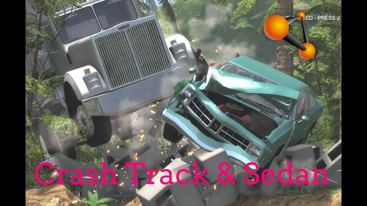 BeamNG.Drive Mod : Wall block Crash Test