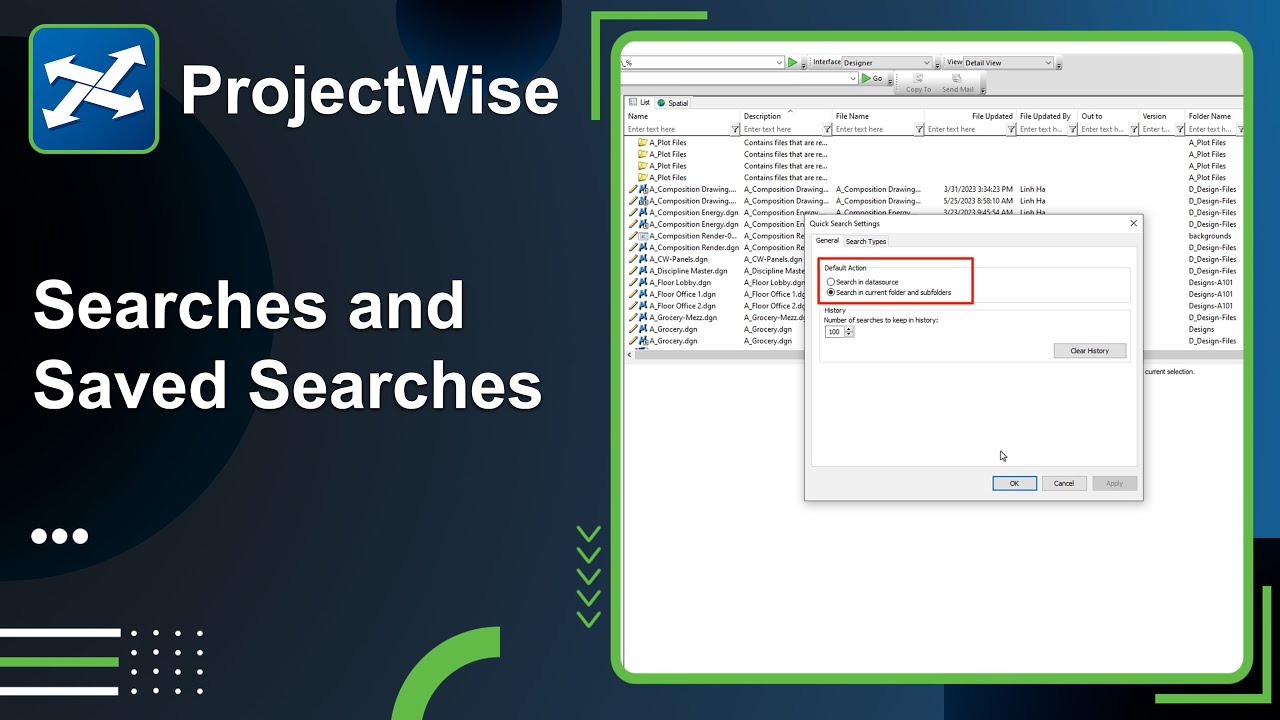 Lesson 9: Searching and Saved Searches