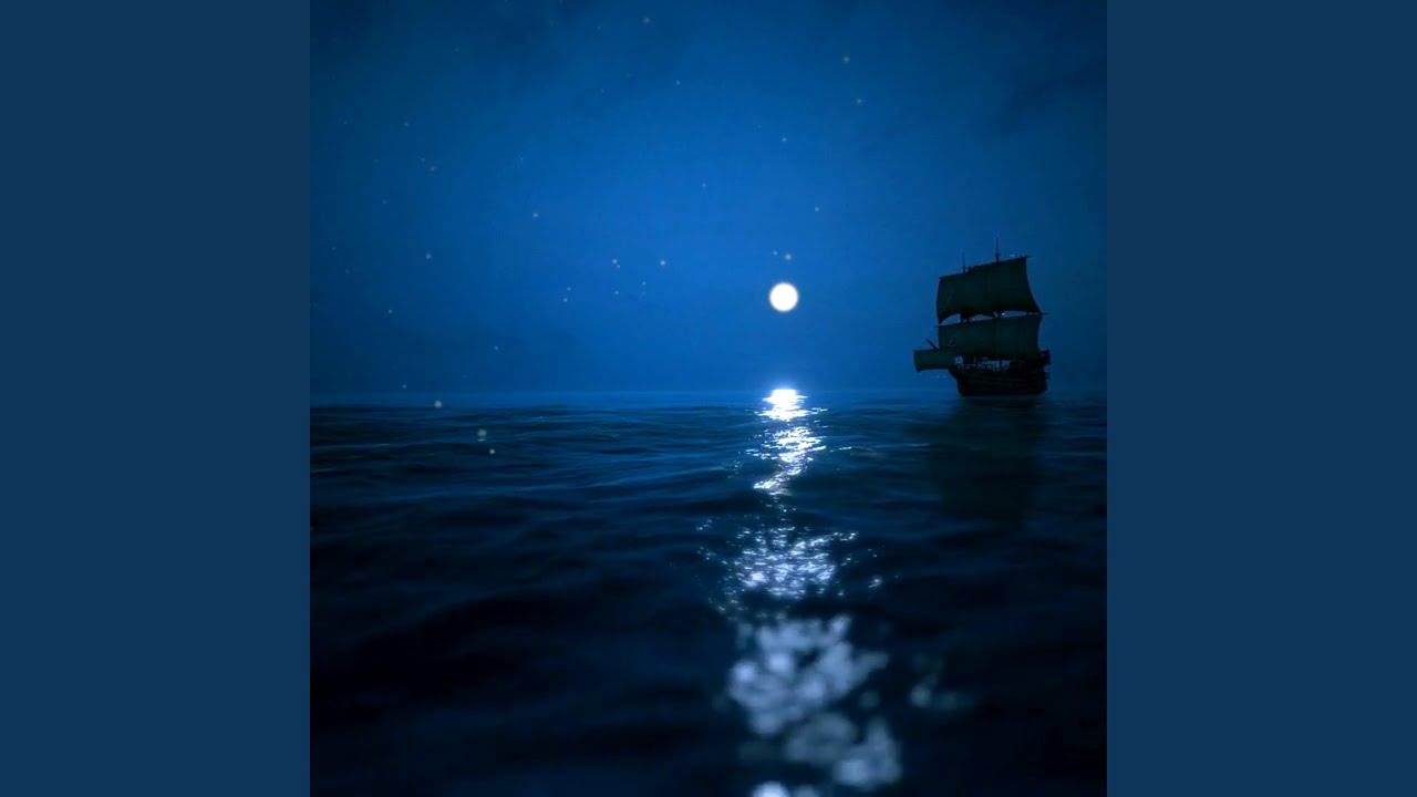 Floating on the Night Sea