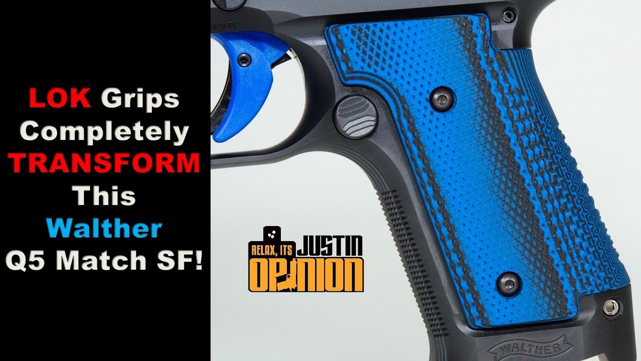 Удивительные тонкие рукоятки LOK для Walther Q5 Match SF