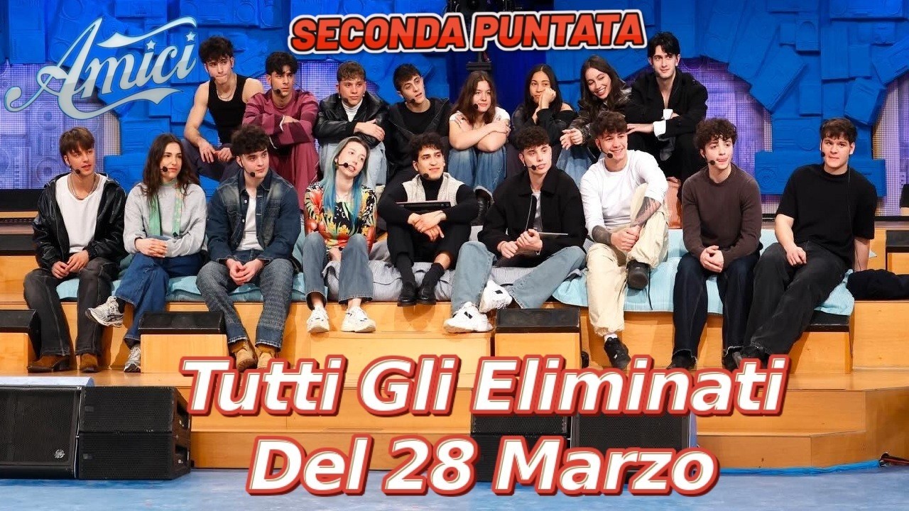 Amici 25, Shock su gli Eliminati della Seconda Puntata del Serale di Amici, Ecco chi Sono gli Elim&hellip;&hellip;