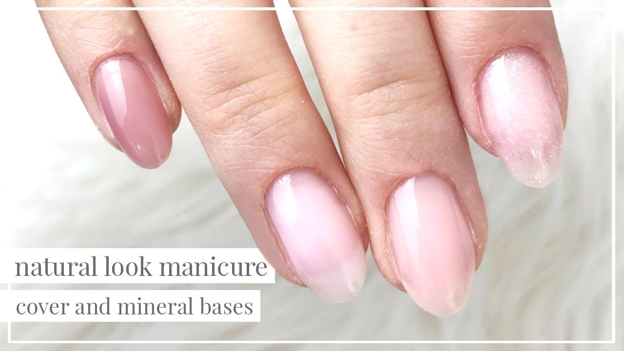 Natural Look Manicure | Baza Cover Very Cool & Bazy Mineralne + Konkurs 🎁