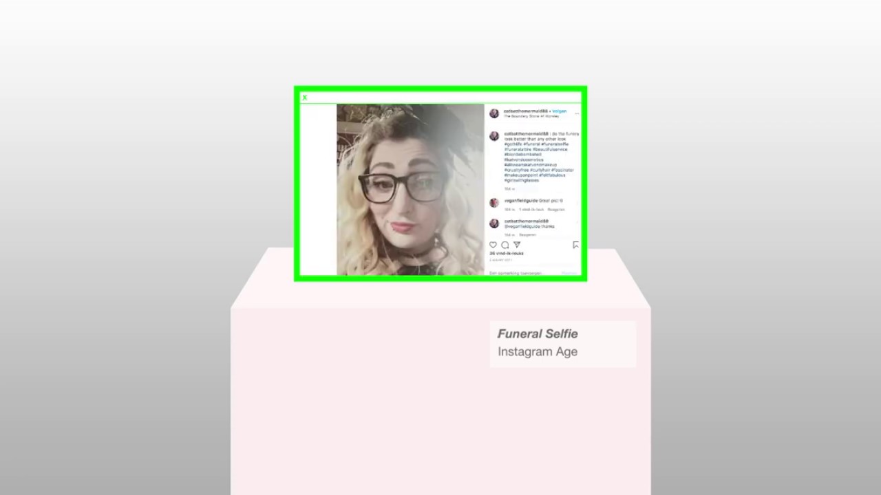 Digital Cabinet of Curiosities | #funeralselfie