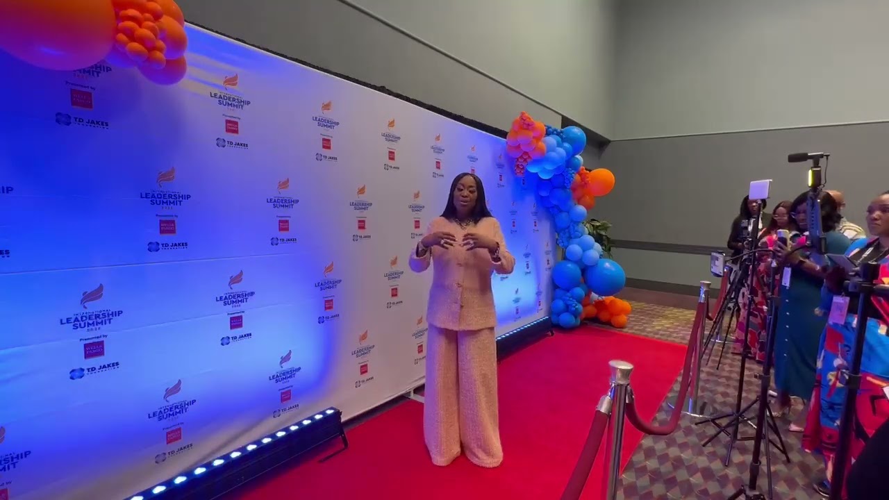 CINDY TRIMM Interview at TD Jakes International Leadership Conference (ILS)