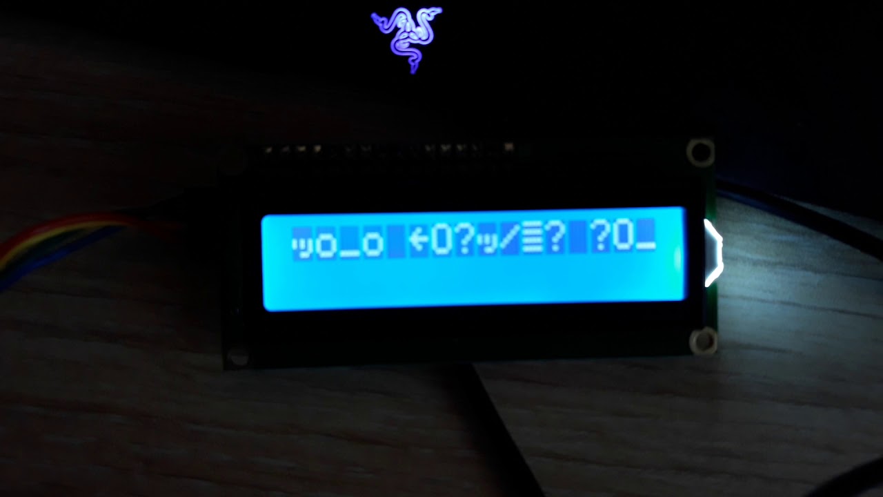Arduino LCD 16x2 Bug