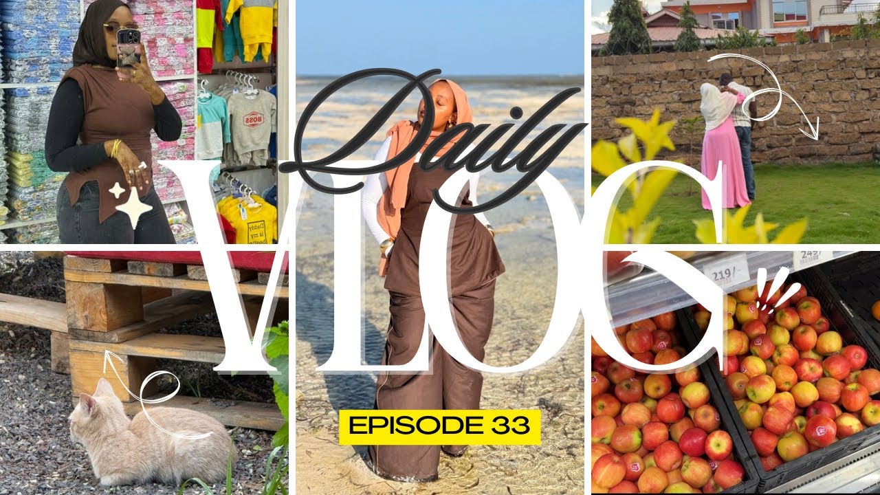 Days in my life as living in kenya~coastal life | Re-uniting with hubby,traveling,slow days