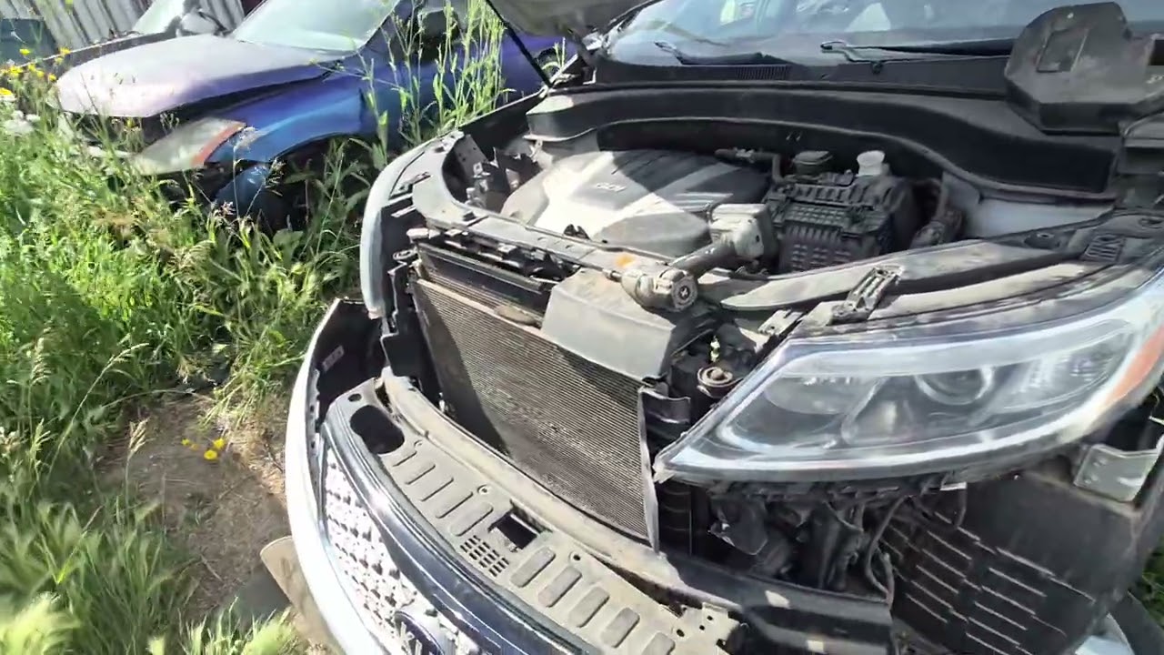 2014-15 Kia Sorento headlight bumper cover removal