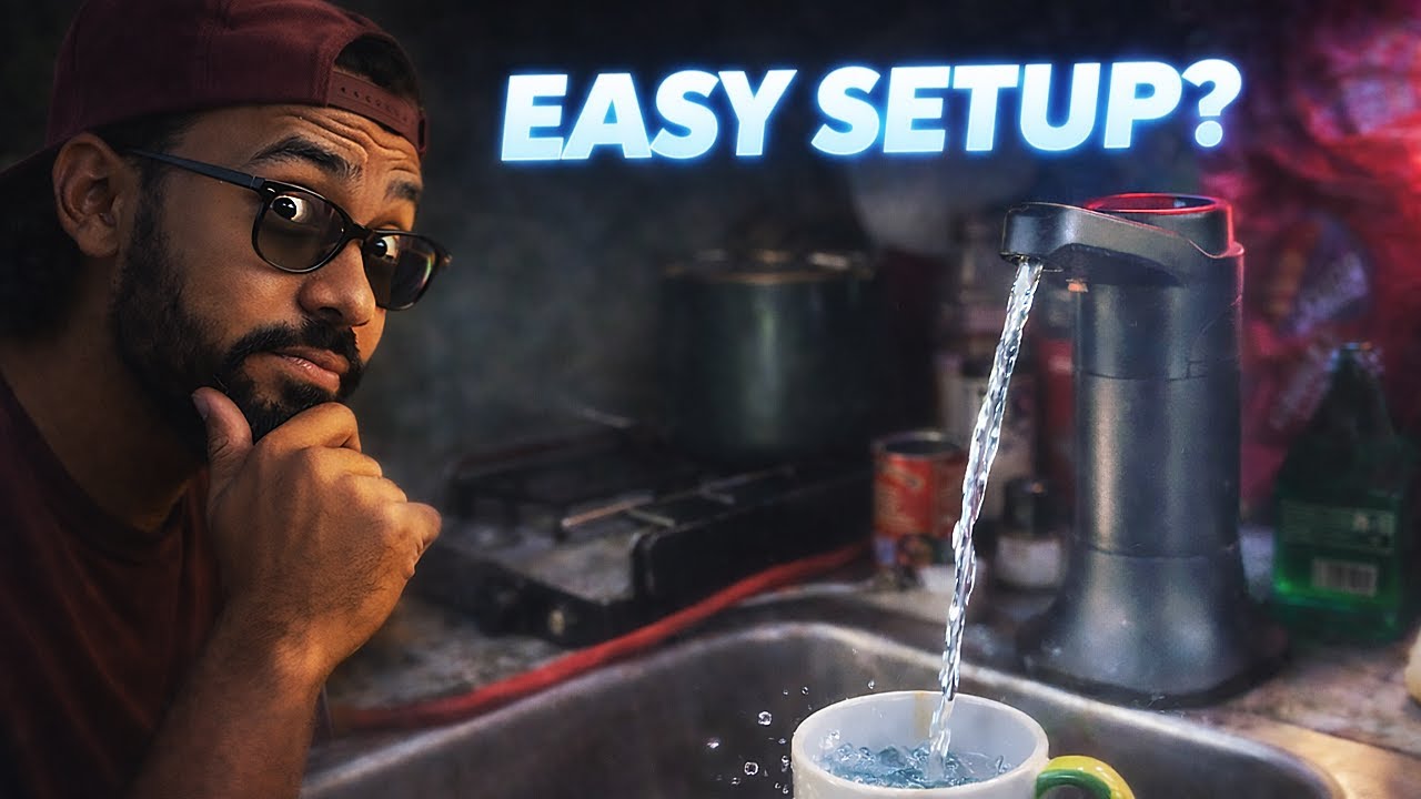 Review + DIY full Van Sink Setup. Sink Pump That Works! 💧+ Rechargeable