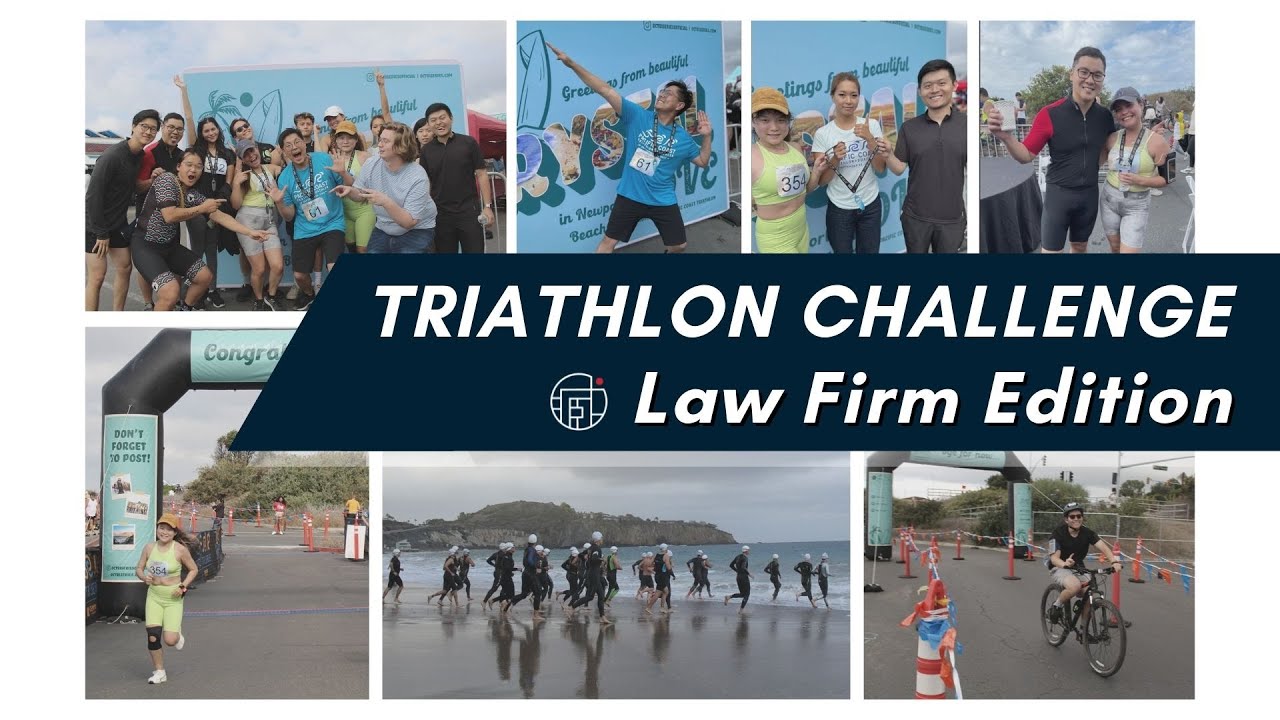 Our Law Firm Competed in a Triathlon!!! 🏊🚴&zwj;♀️🏃