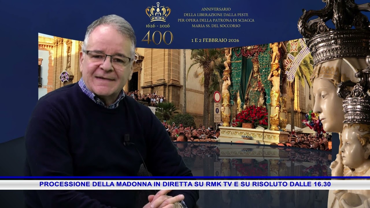 PROCESSIONE DELLA MADONNA IN DIRETTA SU RMK TV E SU RISOLUTO DALLE 16 30