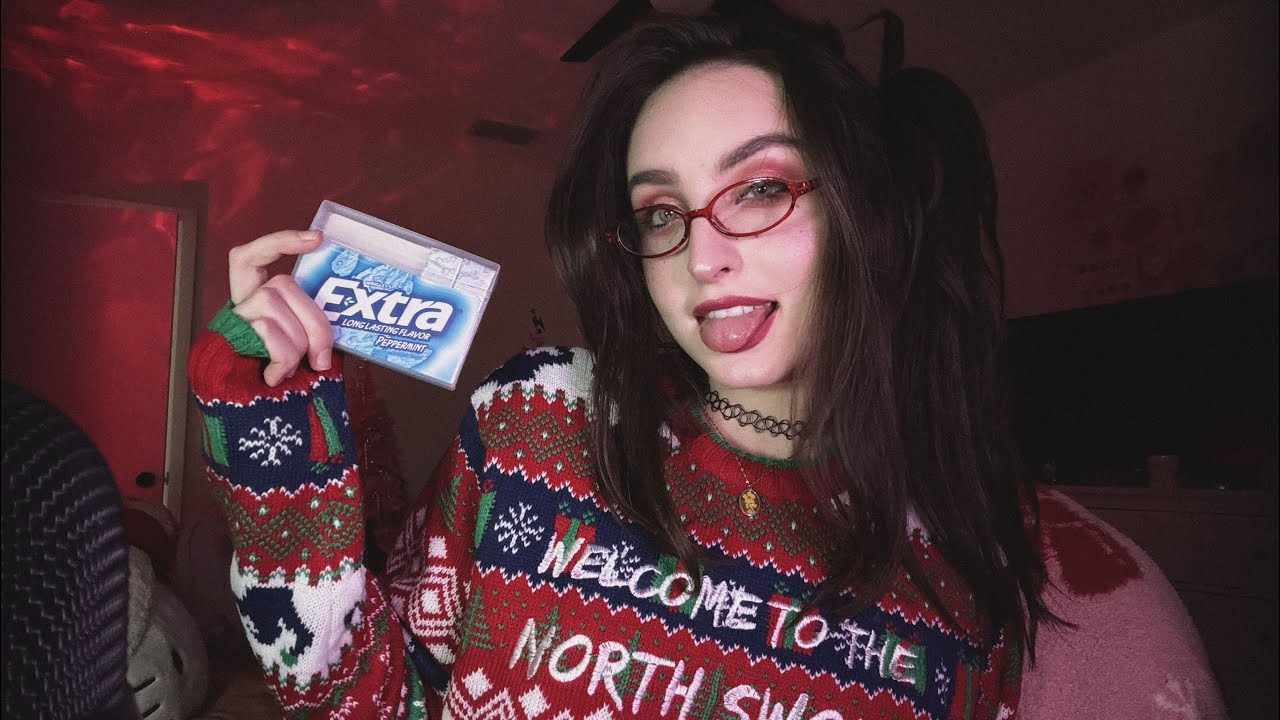 ASMR | Intense Gum Chewing, Getting Something Out of Your Eye, Personal Attention, Hand Movements