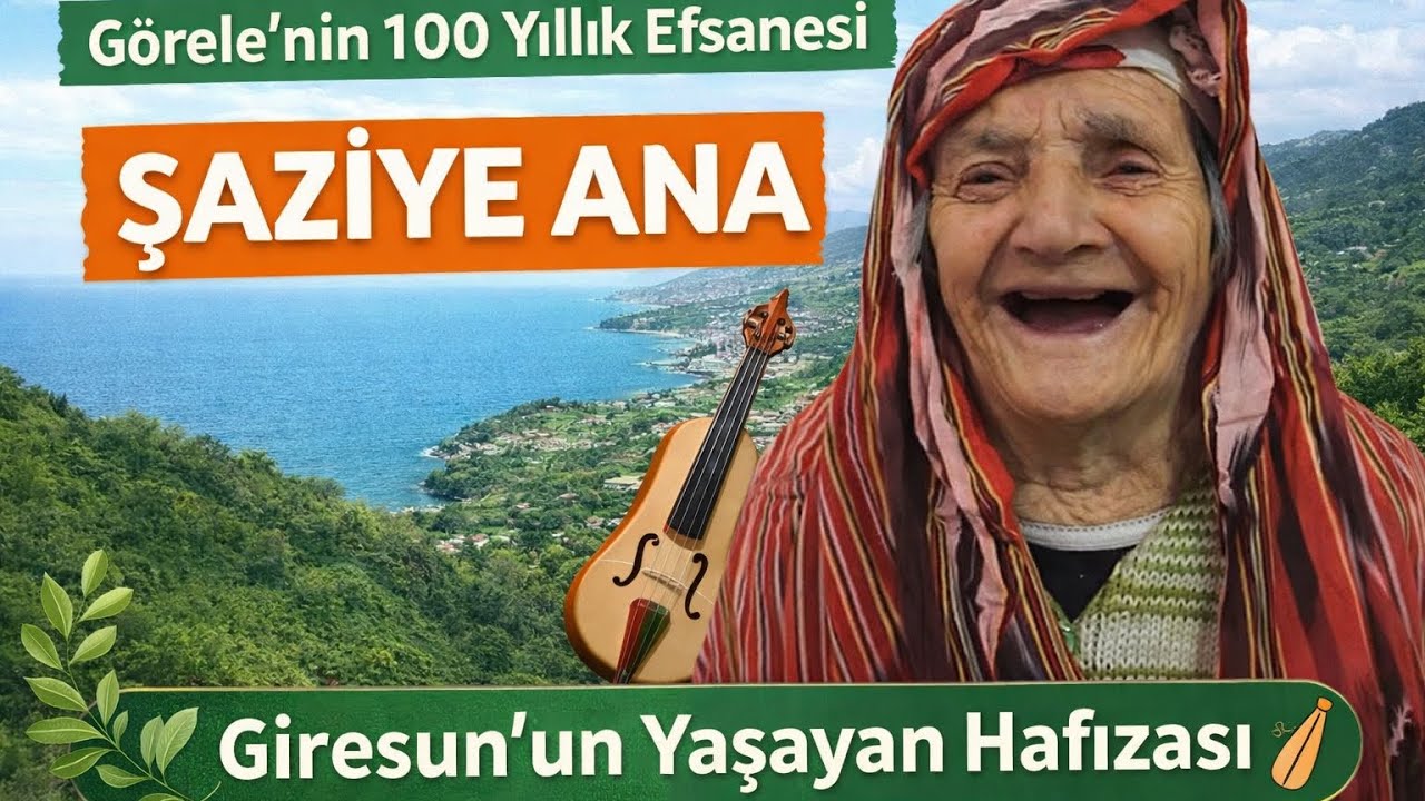  Giresun Göreleli Atma Türkü Üstadı Şaziye Ana Konuştu | Yaşayan Efsane