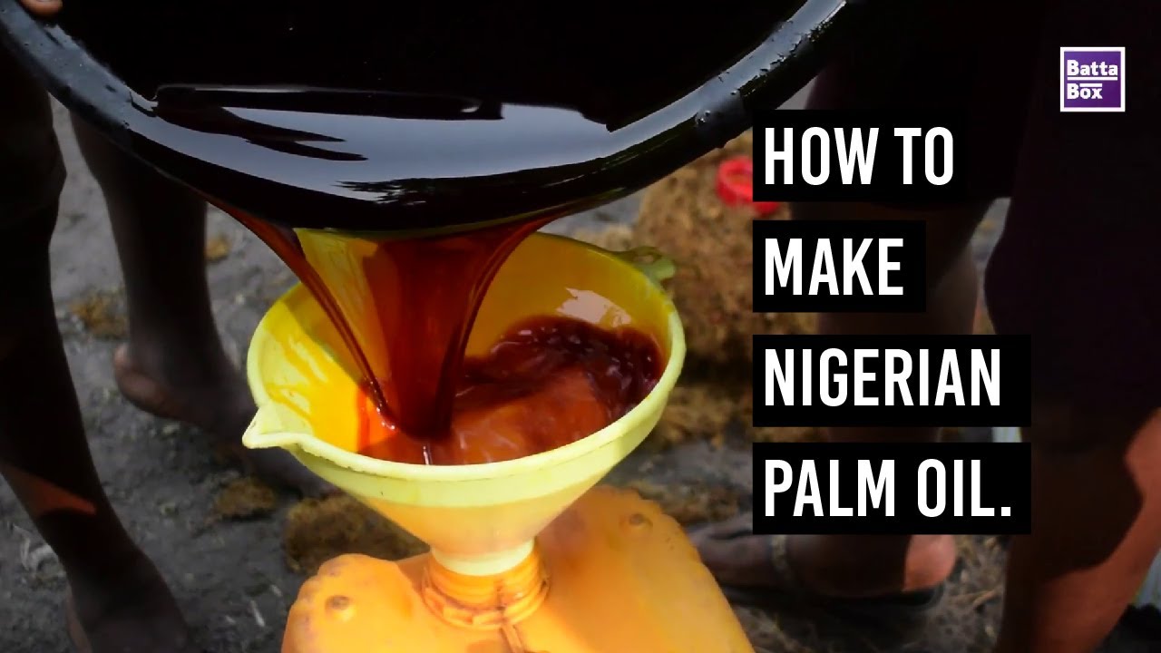 How to Make Nigerian Palm Oil