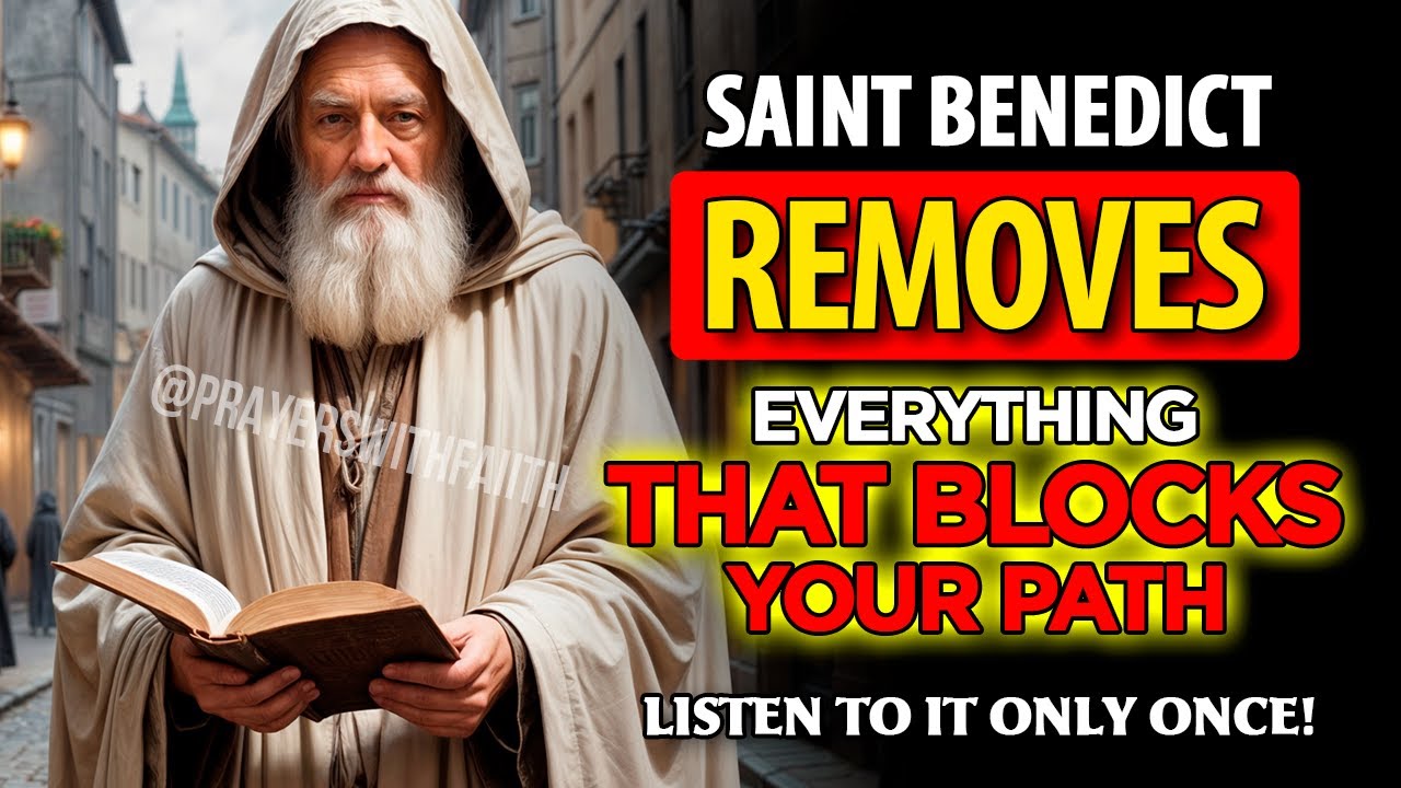 🛡️ Powerful Prayer of Saint Benedict: Expel Demons, Attract Blessings, Prosperity, and Wealth✨