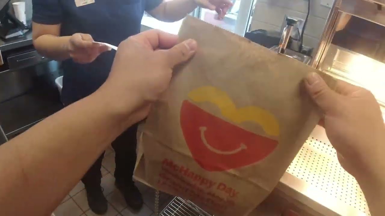 McDonalds POV Lunch Rush Run!