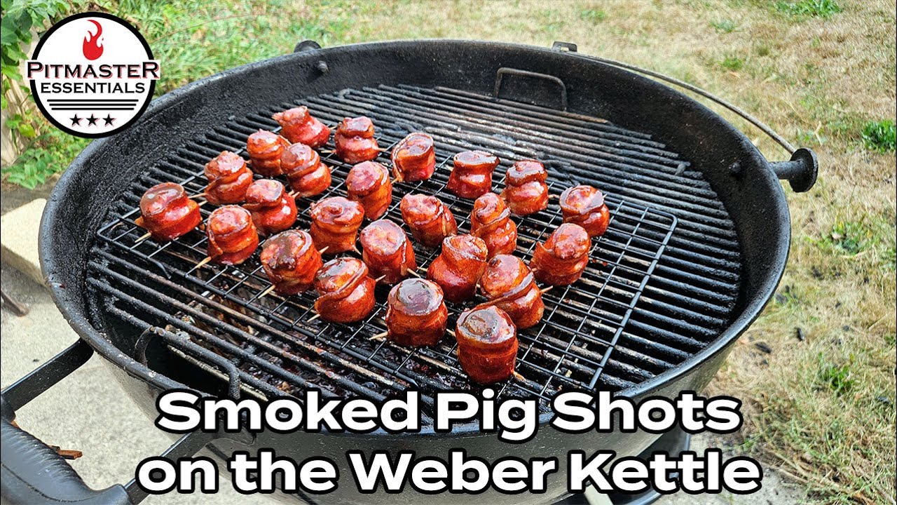 Копчёная свиная дробь на гриле Weber Kettle