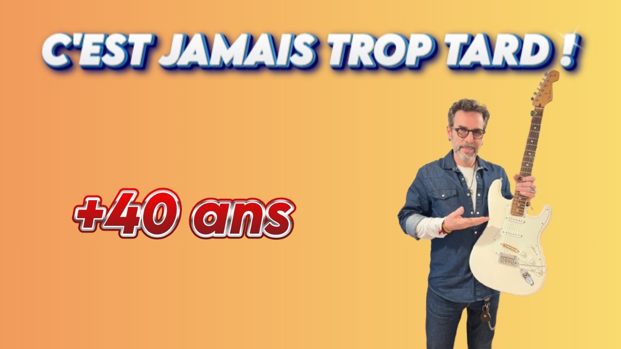 Tu n’es pas trop vieux. Tu travailles mal !