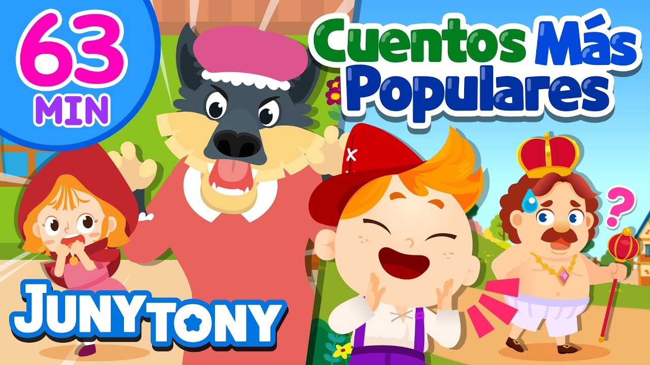 ¡Disfruta de los Cuentos Más Populares con JunyTony!