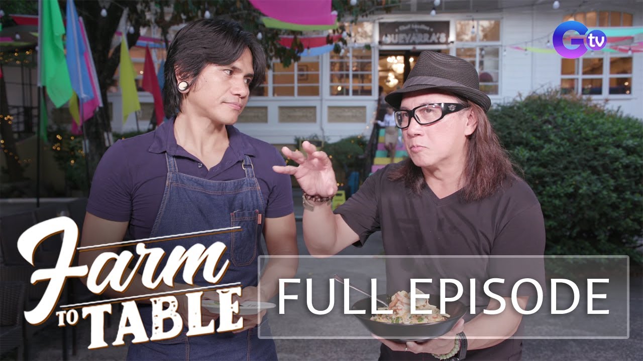 Can Chef JR Royol impress his mentor Chef Laudico? (Full Episode) | Farm To Table