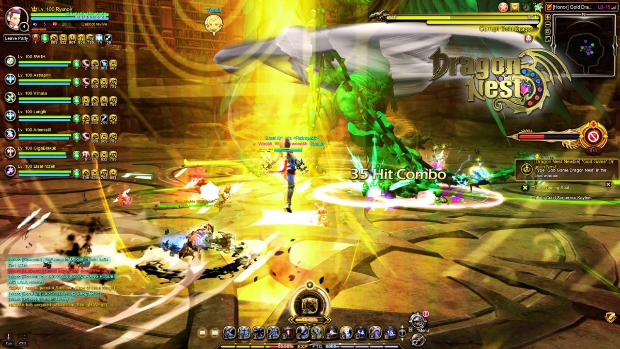 [Honor] Gold Dragon Nest (S3 20.3%) - Light Fury POV