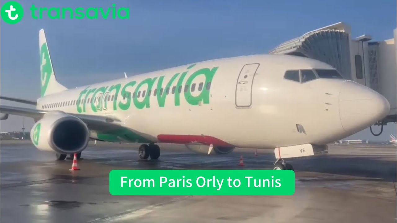 Trip Report | Transavia ✈️ Boeing 737-800 | Paris Orly (ORY) to Tunis (TUN)