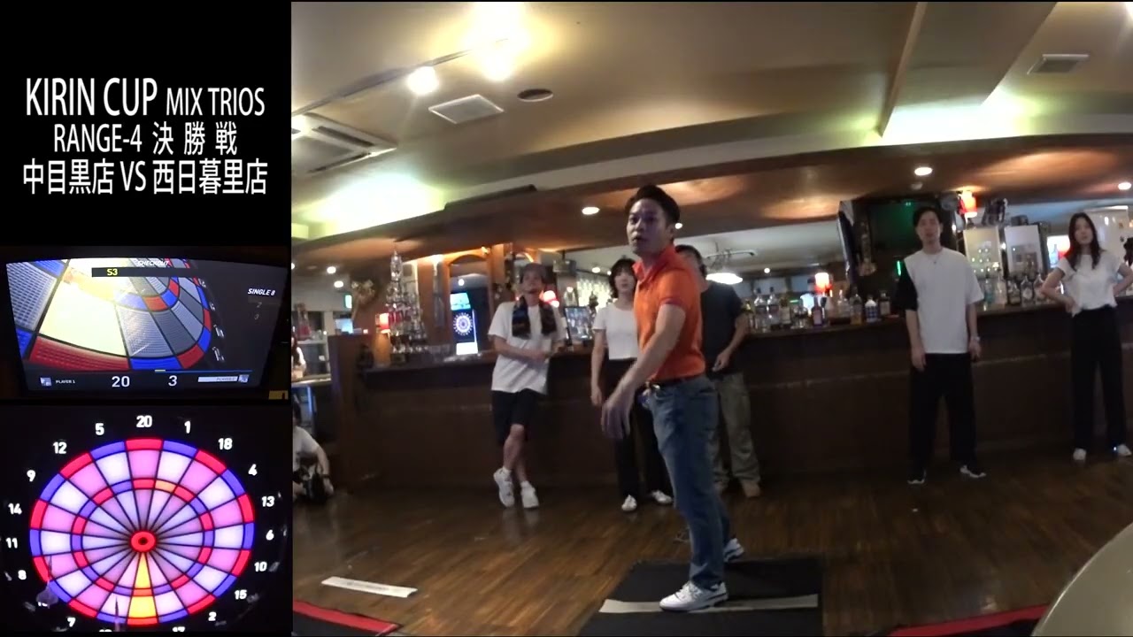 KIRIN CUP TRIOS 0824 RANGE 4 決勝 中目黒店VS 西日暮里店