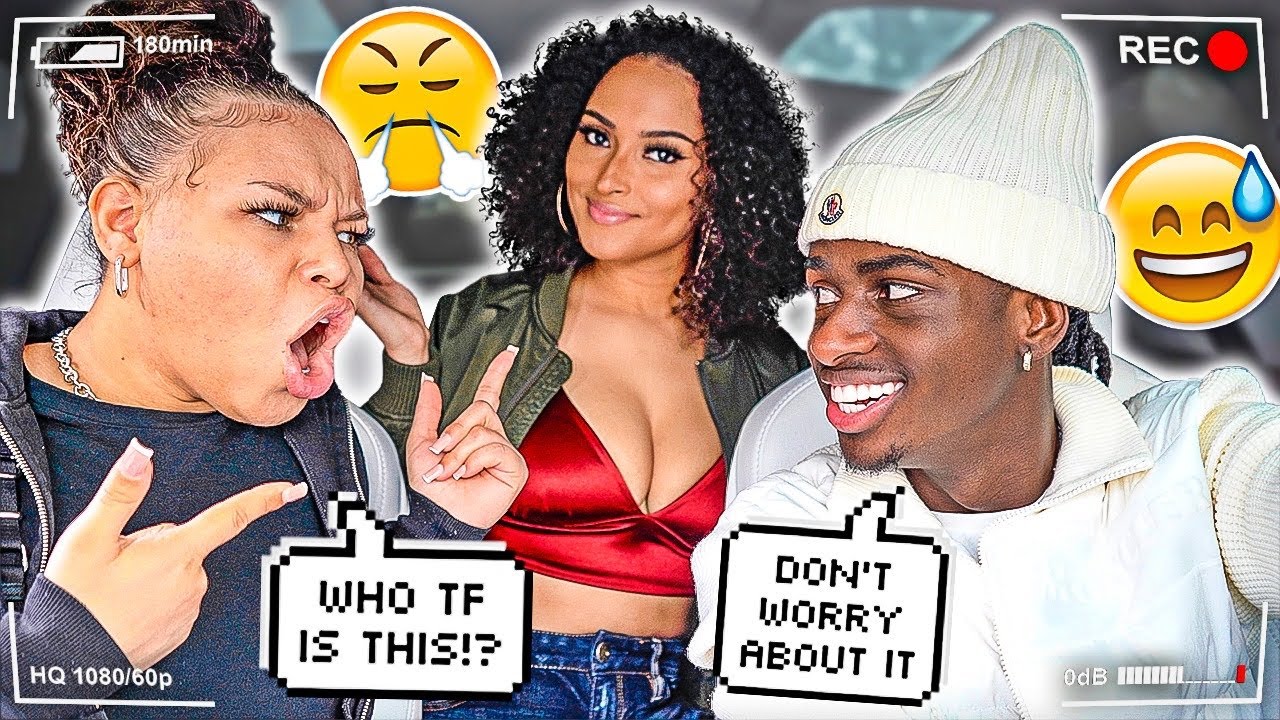 PICKING MY GIRLFRIEND UP WITH MY EX IN THE CAR! *Bad Idea*