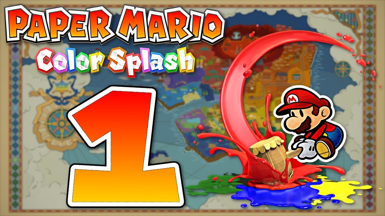 Paper Mario Color Splash [German][#1] Ankunft in Port Prisma!