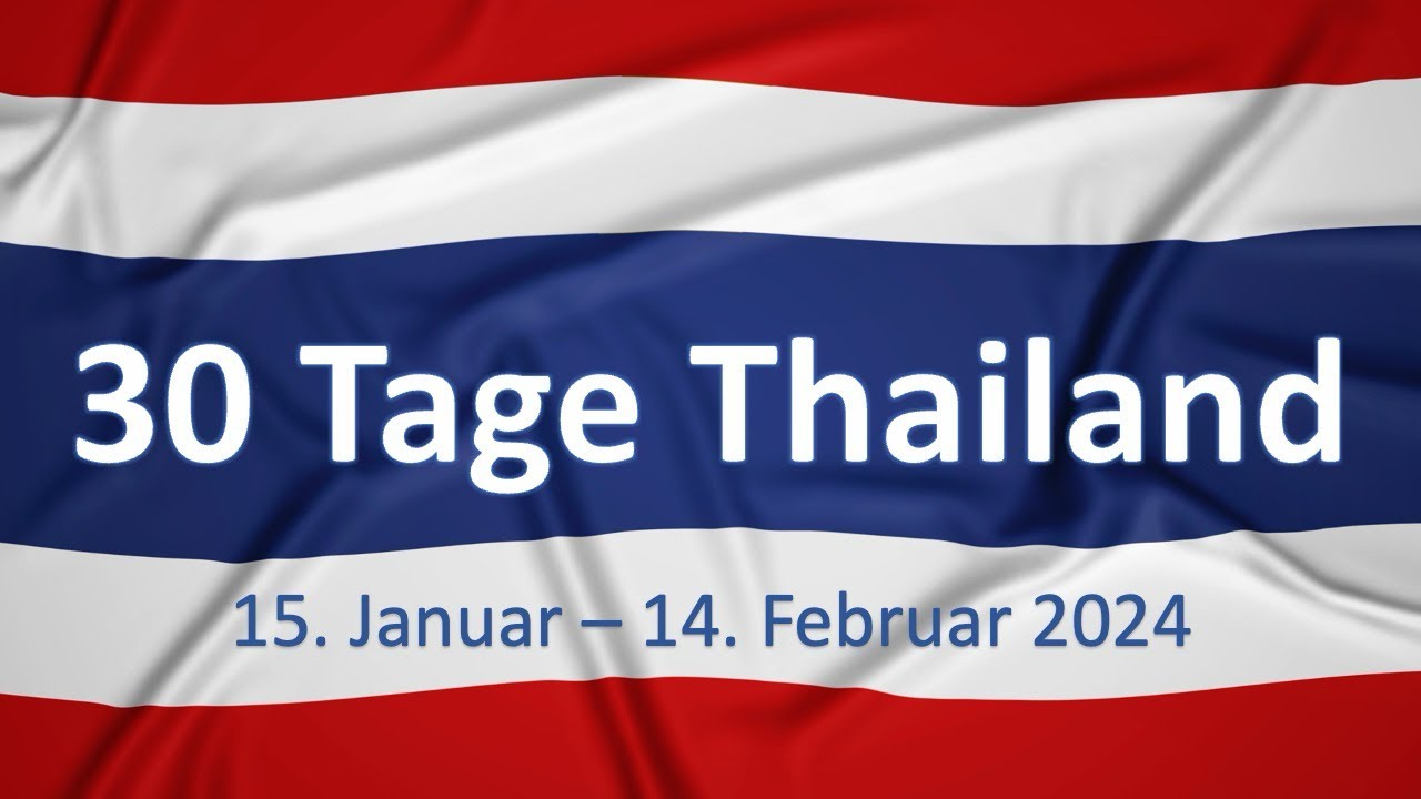 THAILAND #22 | 30 Tage Rundreise im Zeitraffer | Mit Landkarten und Preisen
