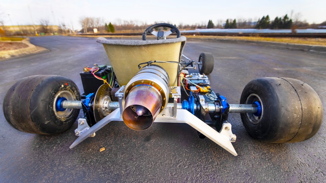 Jet Powered Go Kart