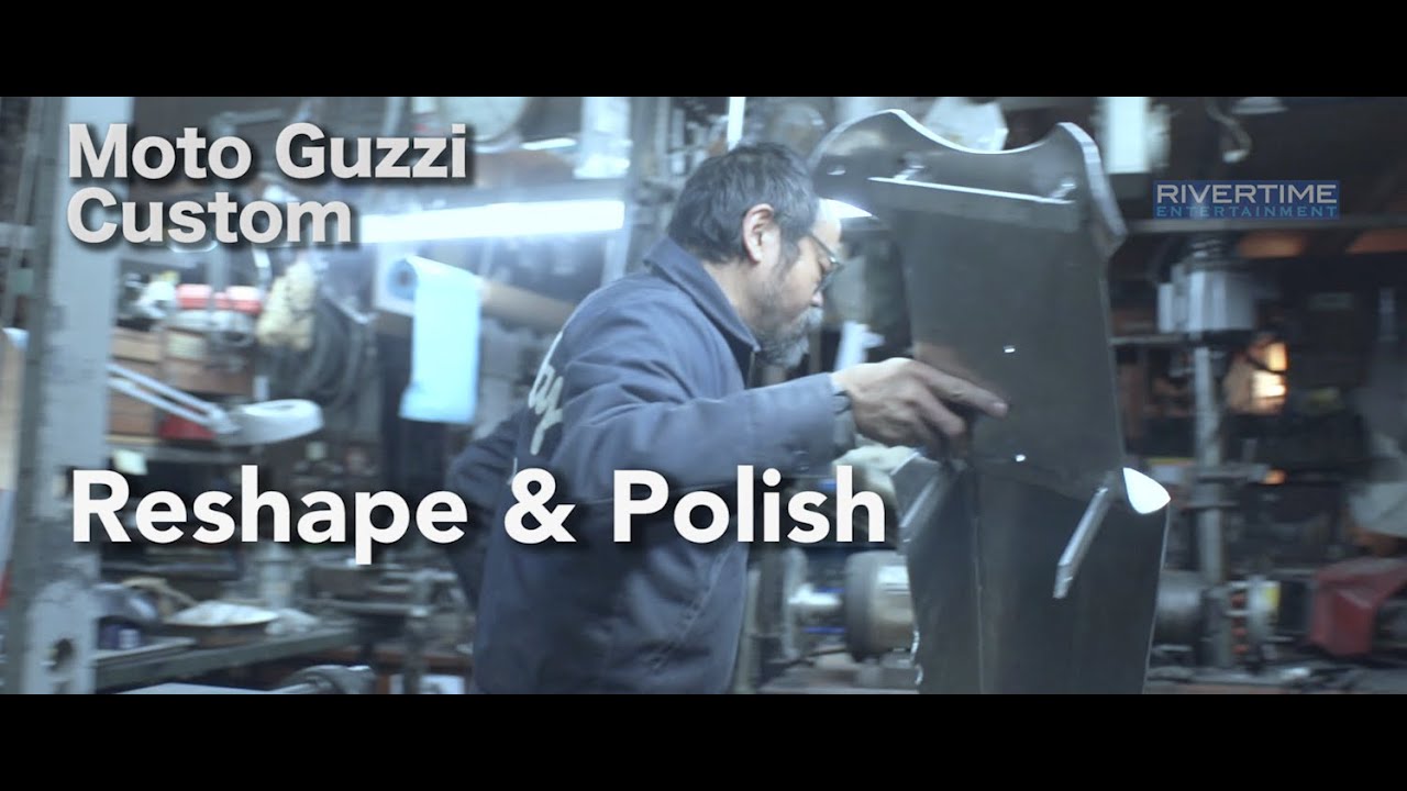 [Tail Fairing Reshape & Polish] Shinya Kimura Custom Motorcycle Documentary Moto Guzzi 木村信也 LA