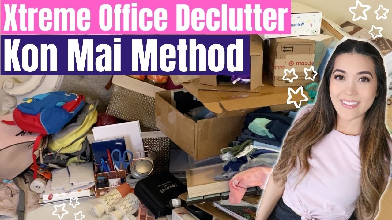 DECLUTTERING YEARS OF HOARDING | Closet & Office Clean Out | Mai Zimmy Declutters