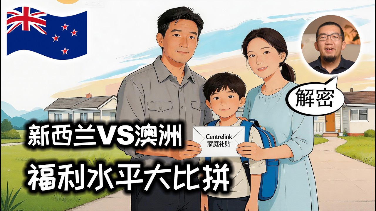 新西兰与澳洲：福利横向对比，到底哪家强！| 养老金 | 失业金 | 育儿补贴 | 奶粉金 | 医疗 | 家医 | 药费 | 手术 | 工伤 | 等待期 | 最高金额 | 资产测试 | 收入测试