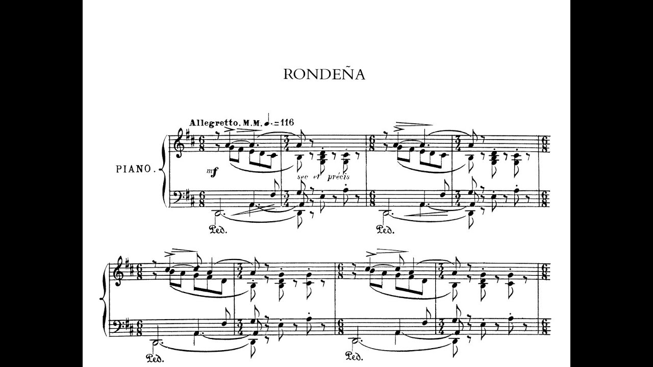 Rondeña (Iberia, IV) - Albéniz