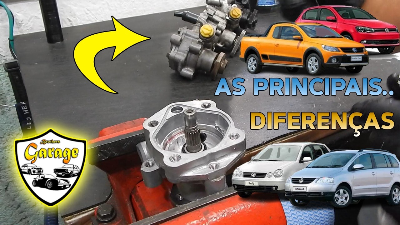 Reparo da Bomba de Direçao Gol G5/G6 Polo SpaceFox Fox Saveiro Cross
