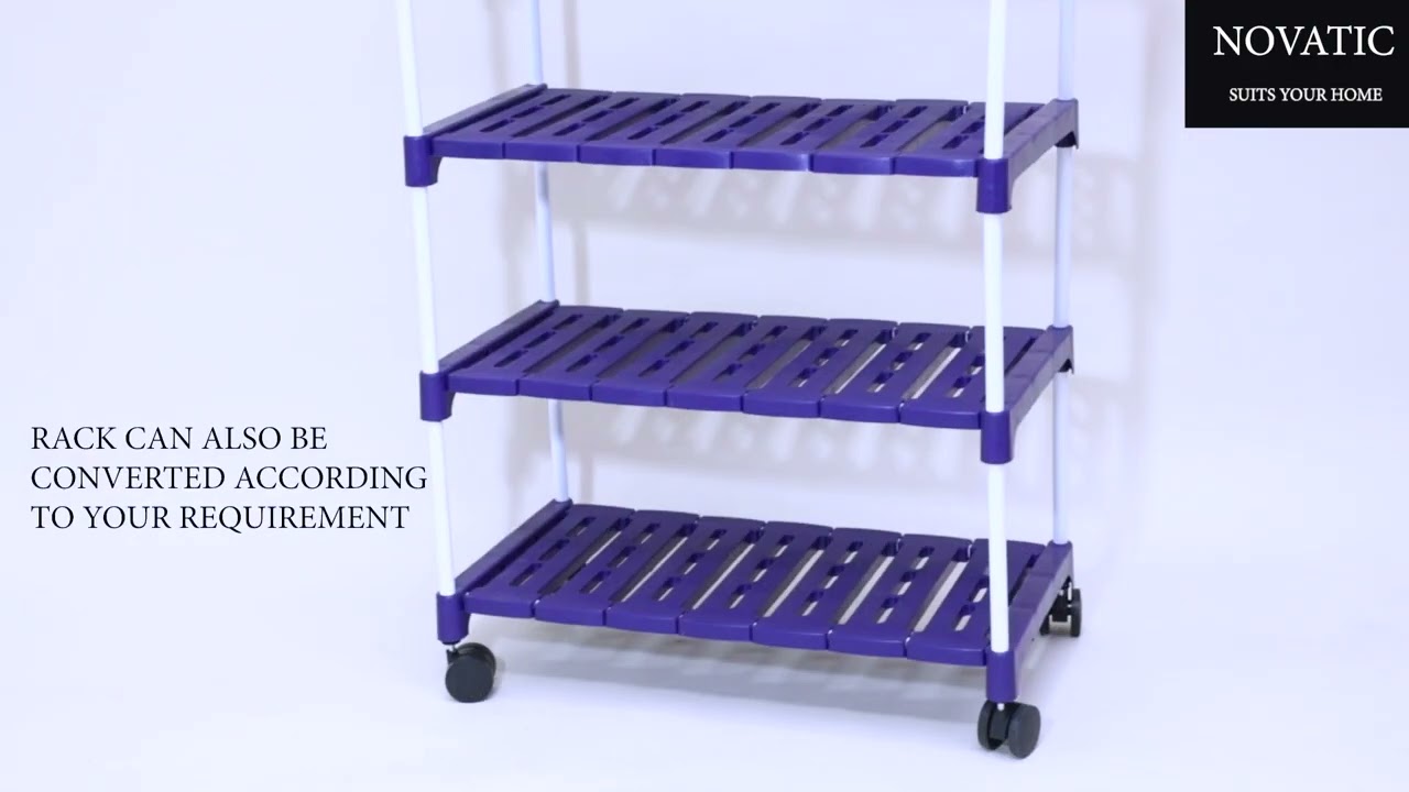 Novatic 6 Layer Shoe rack with Fabric Cover | Available on IndiaMART