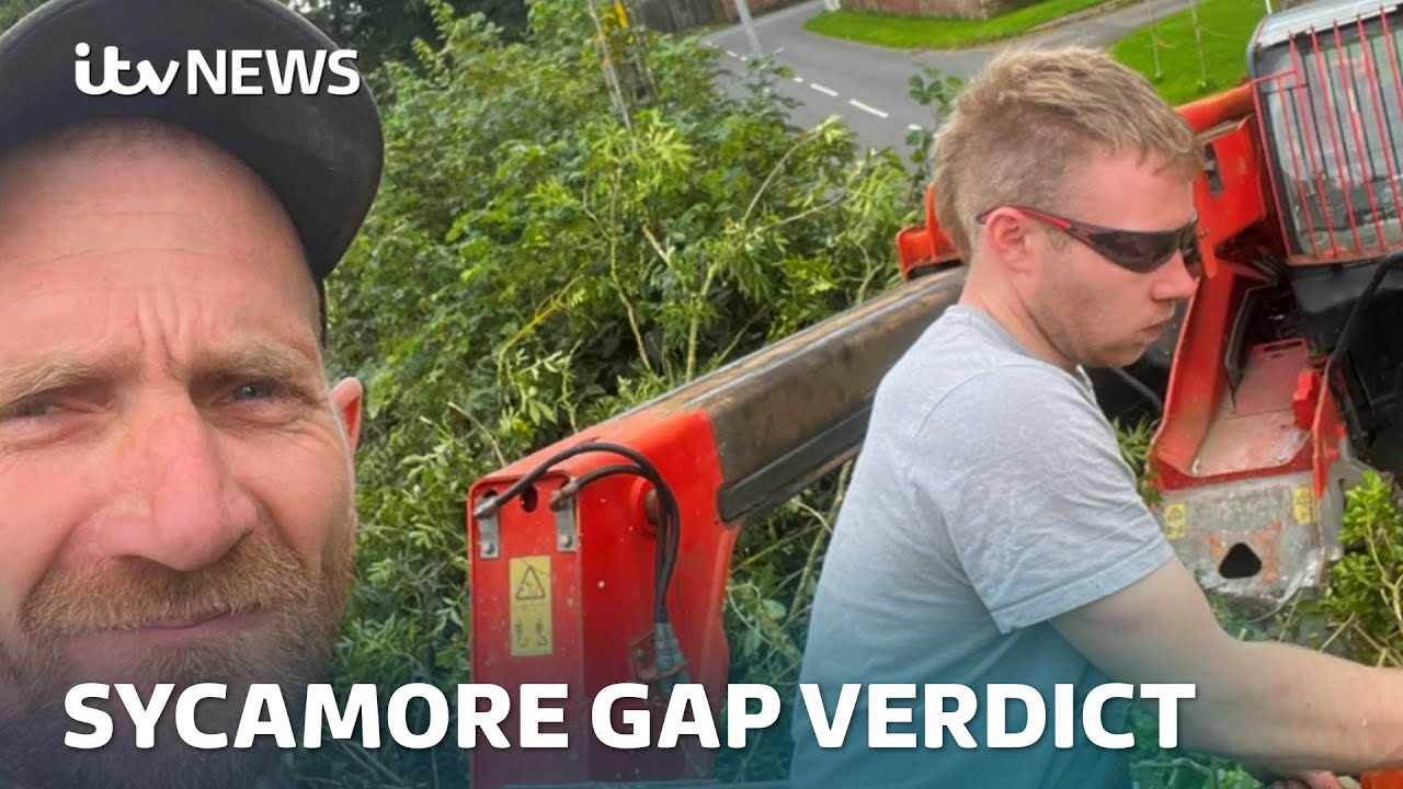 Daniel Graham and Adam Carruthers found guilty of cutting down Sycamore Gap tree | ITV News