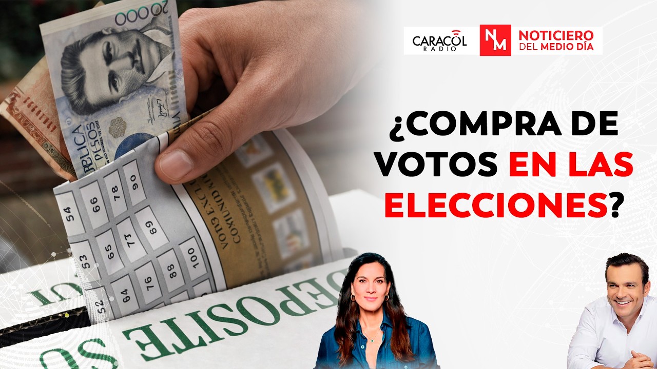 Elecciones en Colombia: ¿Compra de votos en pleno proceso electoral? | Noticiero del Medio Día