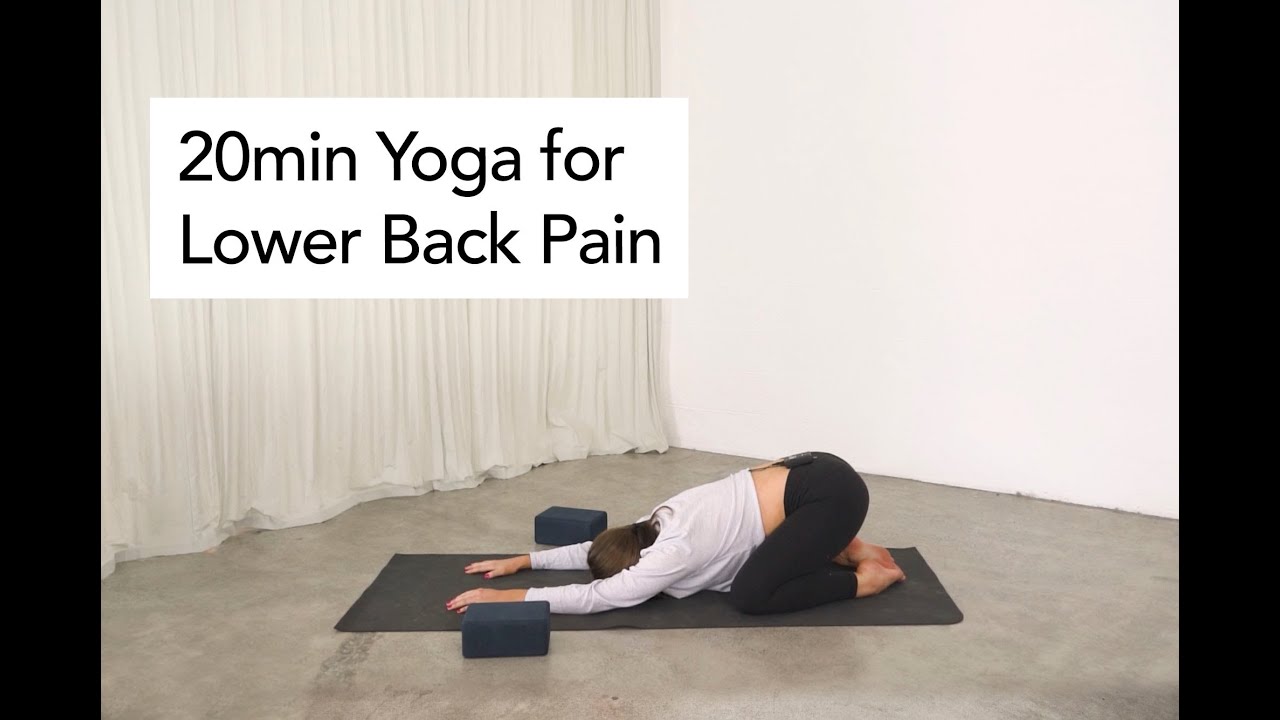 20 min Yoga for Lower Back Pain