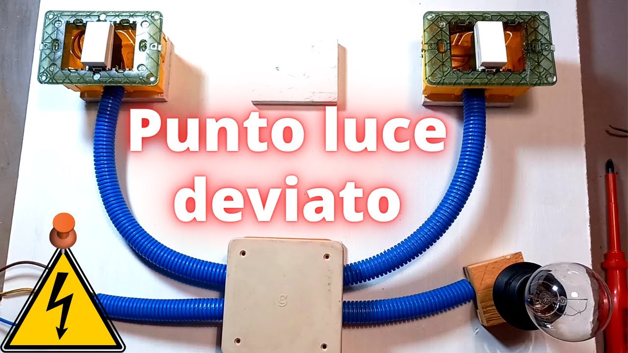 Come accendere luce da due punti