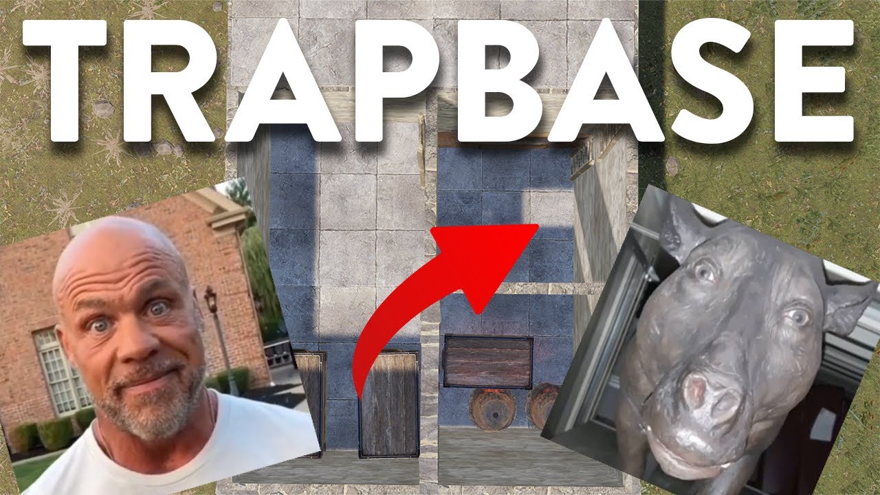 TÜRK SUNUCUSUNA B*K CUKURU KURDUM (HERKES ATLADI) - Rust Trap Base