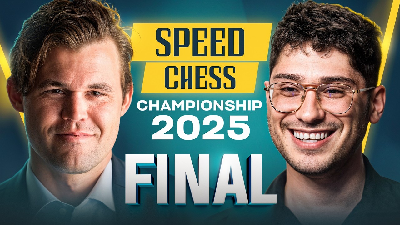 FINAL - Magnus Karlsen vs Alireza Firouzja || Speed Chess Championship 2025