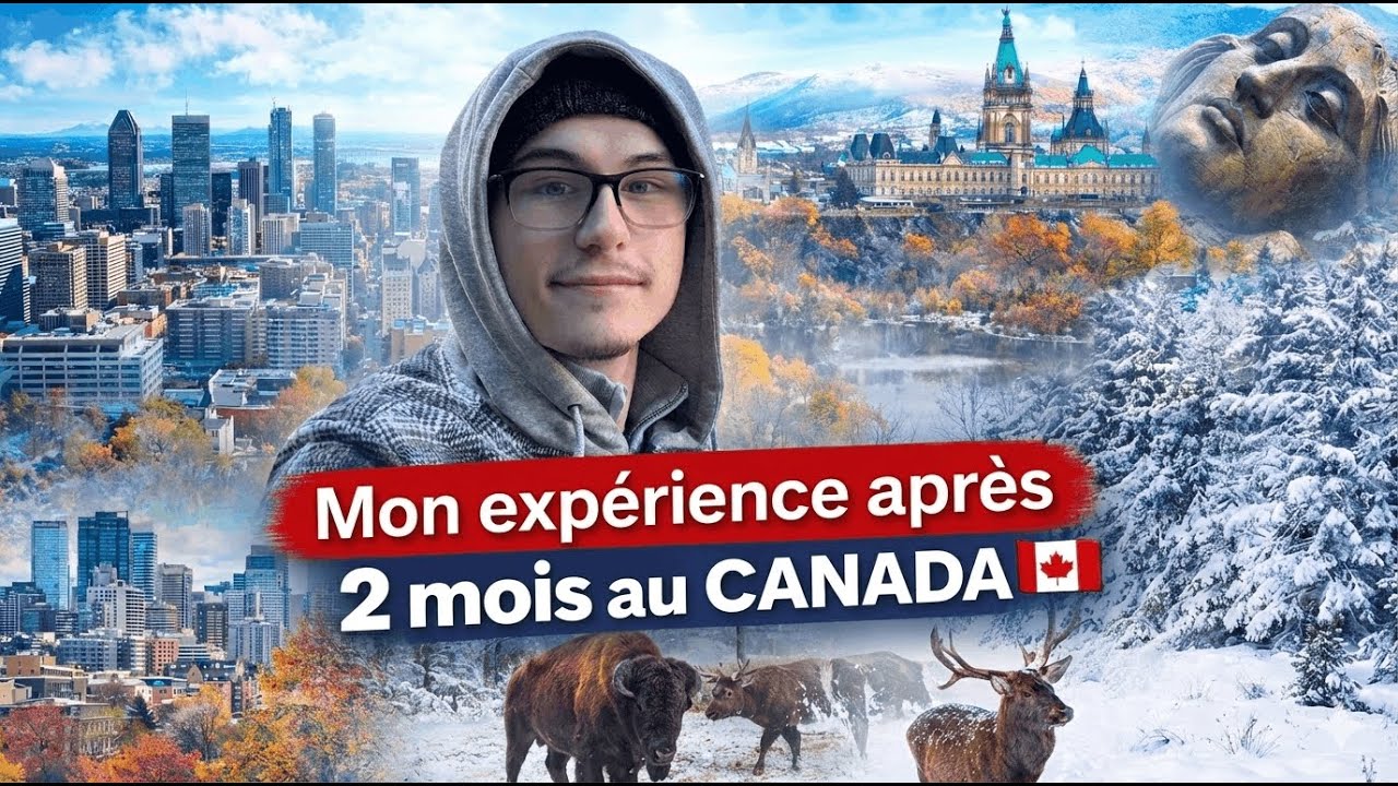 La NEIGE est TOMBÉE à OTTAWA !! (PVT Canada #2)