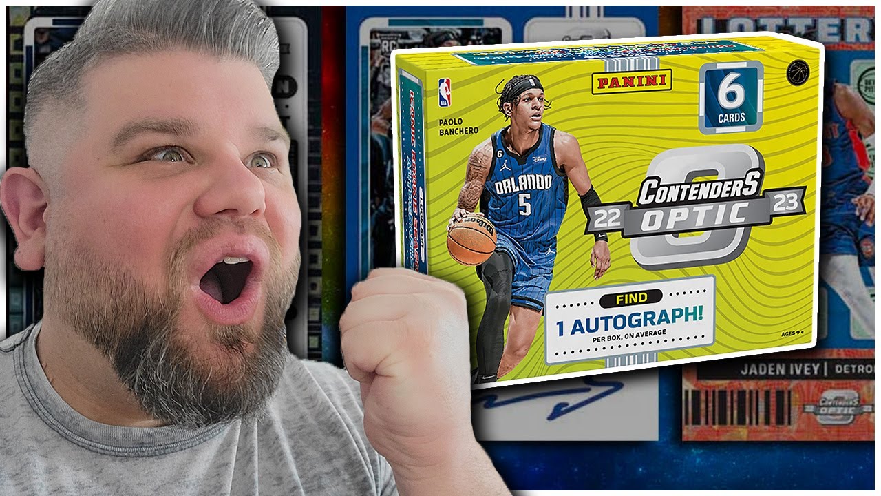 Chasing Gold Vinyls: Spending $1,200 On 2022-23 Contenders Optic