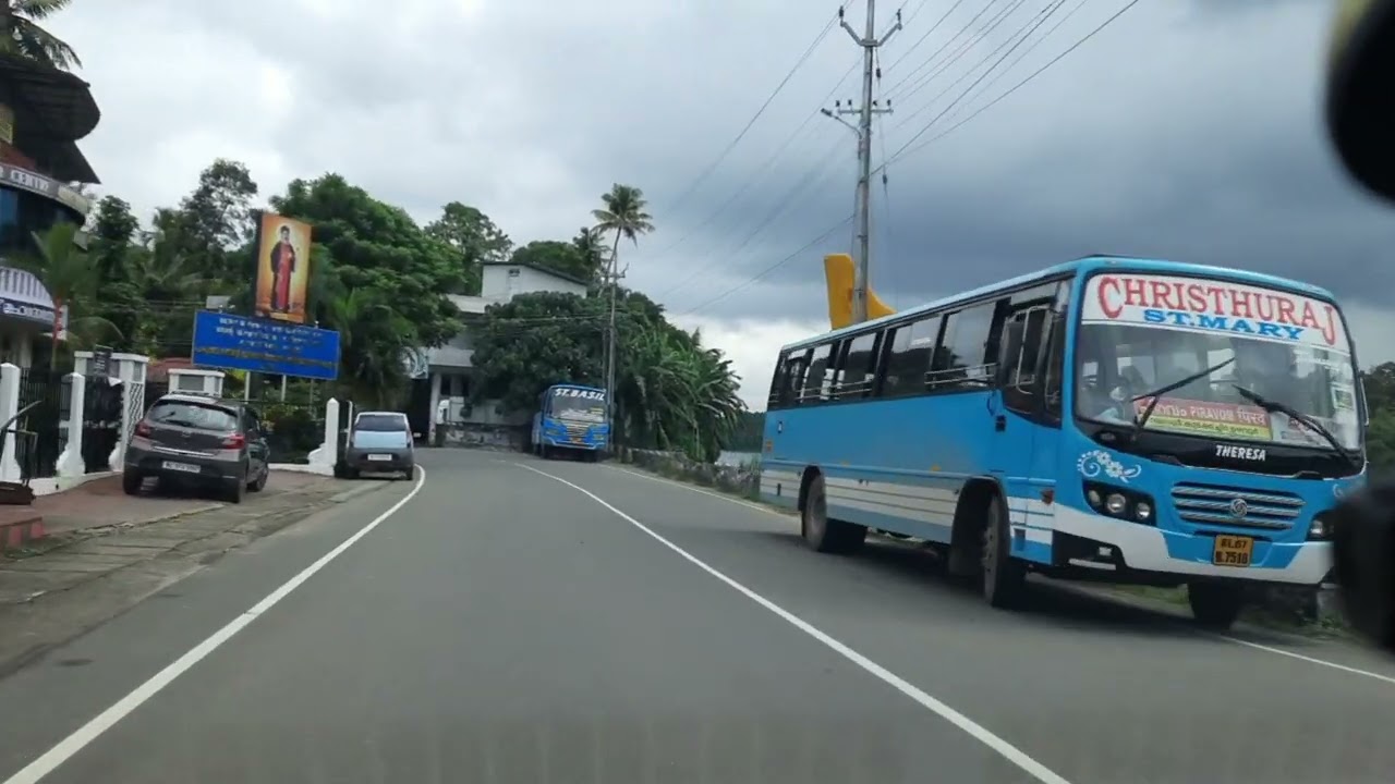 Roadtrip to Elanji near by Piravom via shortest route vettikkal